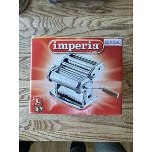 Imperia Pasta Maker Machine Model SP-150 Made in Italy Heavy Duty Steel NEW
